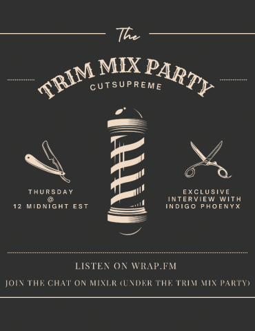 Indigo Phoenyx cutsuprem trim mix party