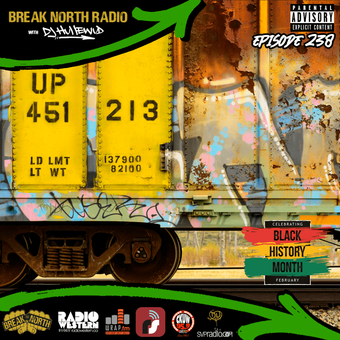break north radio dj hullewud