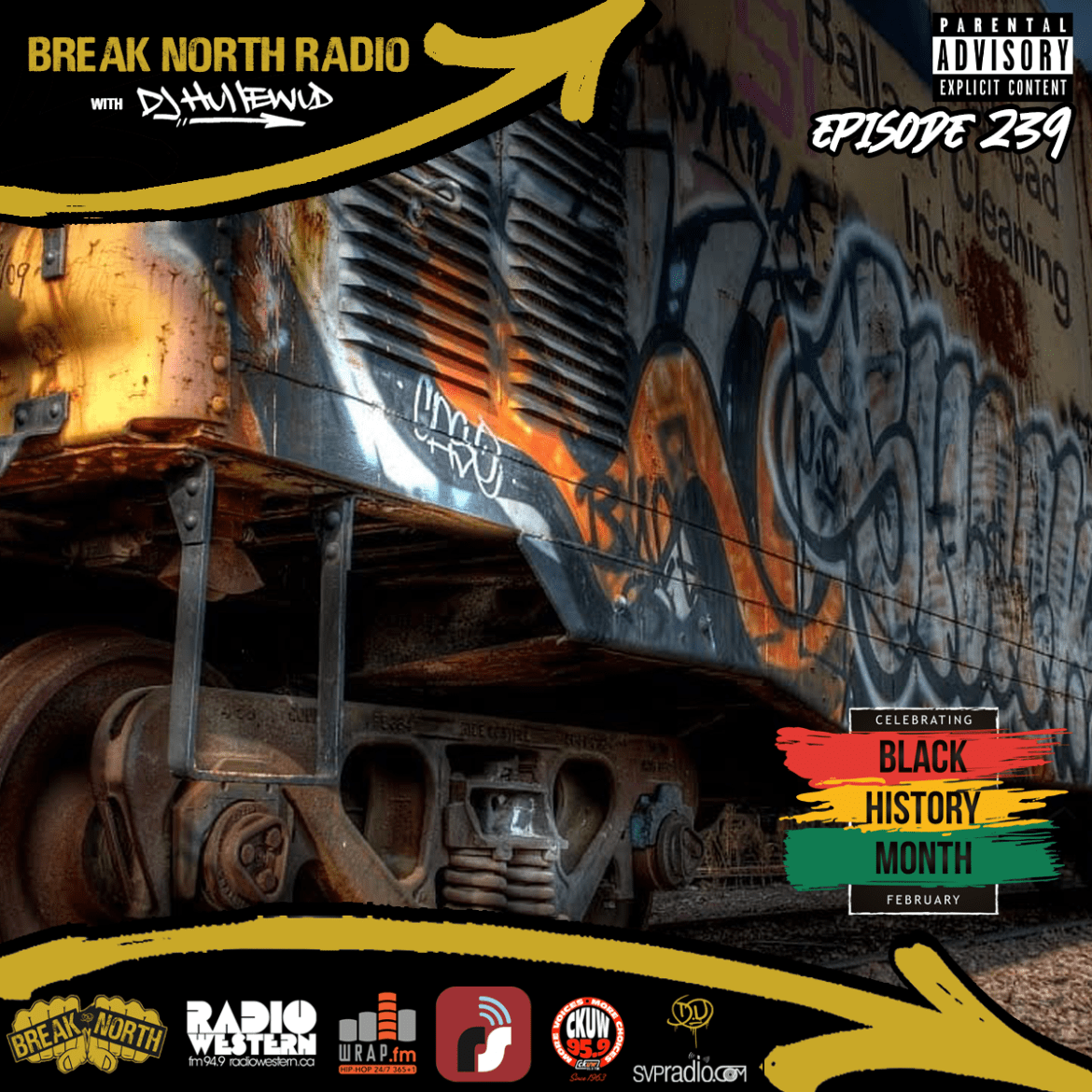 break north radio dj hullewud