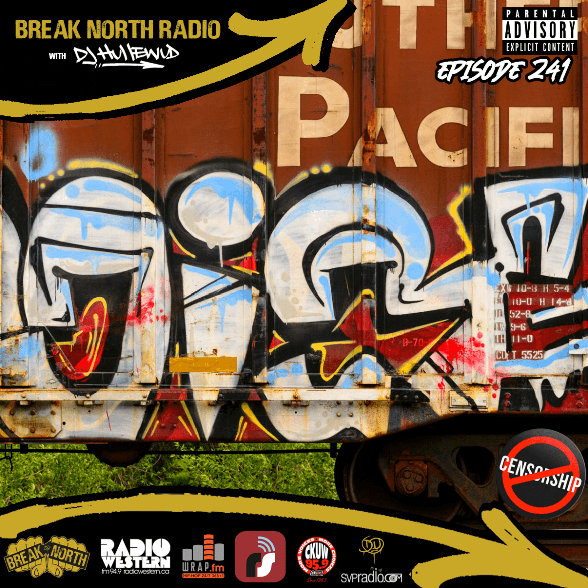 break north radio dj hullewud