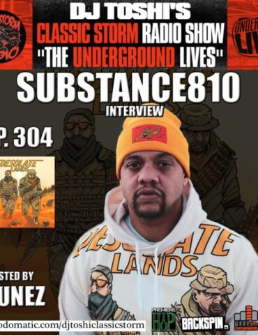 substance810 dj toshi sunez classic storm radio