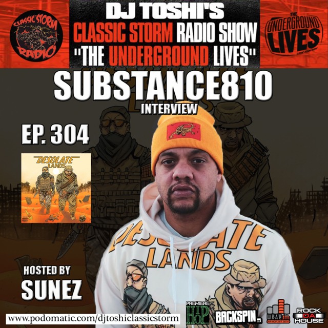 substance810 dj toshi sunez classic storm radio