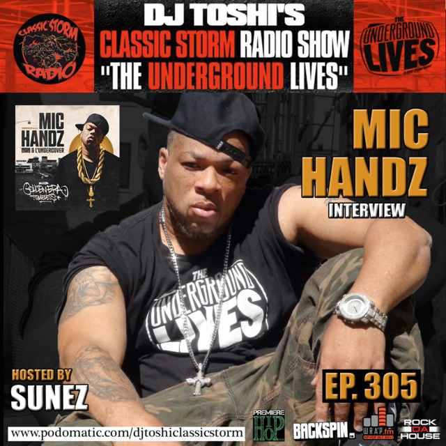 DJ Toshi Sunez Mic Handz Hip Hop classic storm radio
